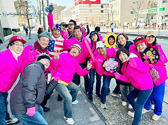 おもてなし沿道応援隊とは？